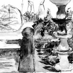 Афаг Халилова, Баку