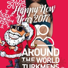 Around-The-World Turkmens, 17.09.1990, Nicosia