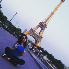 Adilie Seitmemetova, 09.04, Paris