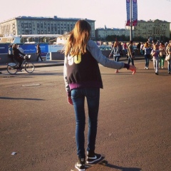 Довольная Женя, 06.04.1989, Москва