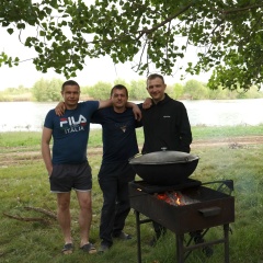 Александр Поляков, Харабали