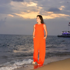 Оксана Асламурзаева, Владикавказ