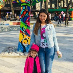 Жибек Окасова, Алматы
