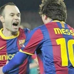 Inesta Messi, Barcelona