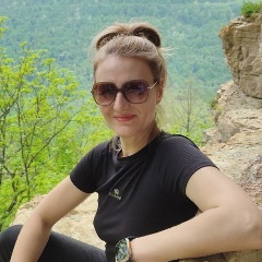 Ольга Склярова, Луганск