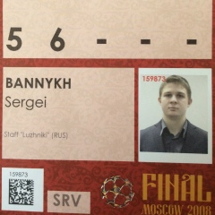 Сергей Банных, 21.09.1986, Praha