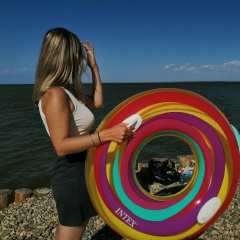 Юлия Куркина, Луганск