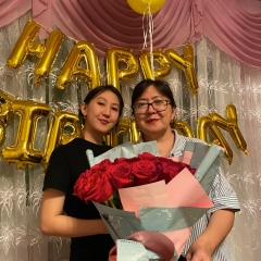 Айдана Байбуланова, Караганда