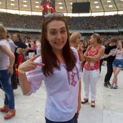 Юлия Микешина, Киев