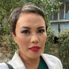 Айгуля Ким, Алматы