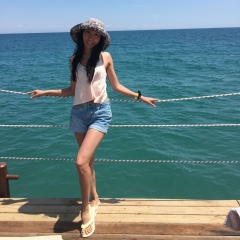 Лаура Уалханова, Астана