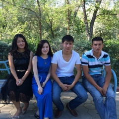 Асем Курабаева, Алматы