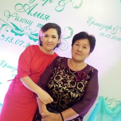 Гулбану Аккошкарова, Алматы