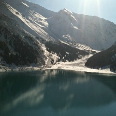 Алия Жабишева, Алматы