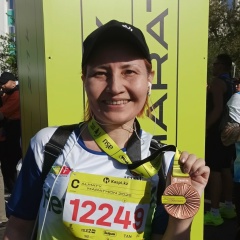 Асем Шахшабаева, Алматы