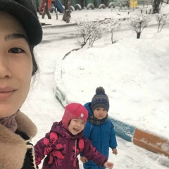 Жансая Ильясова, Алматы