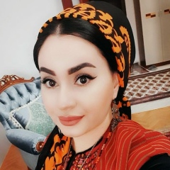 Айна Абаева, Ашхабад